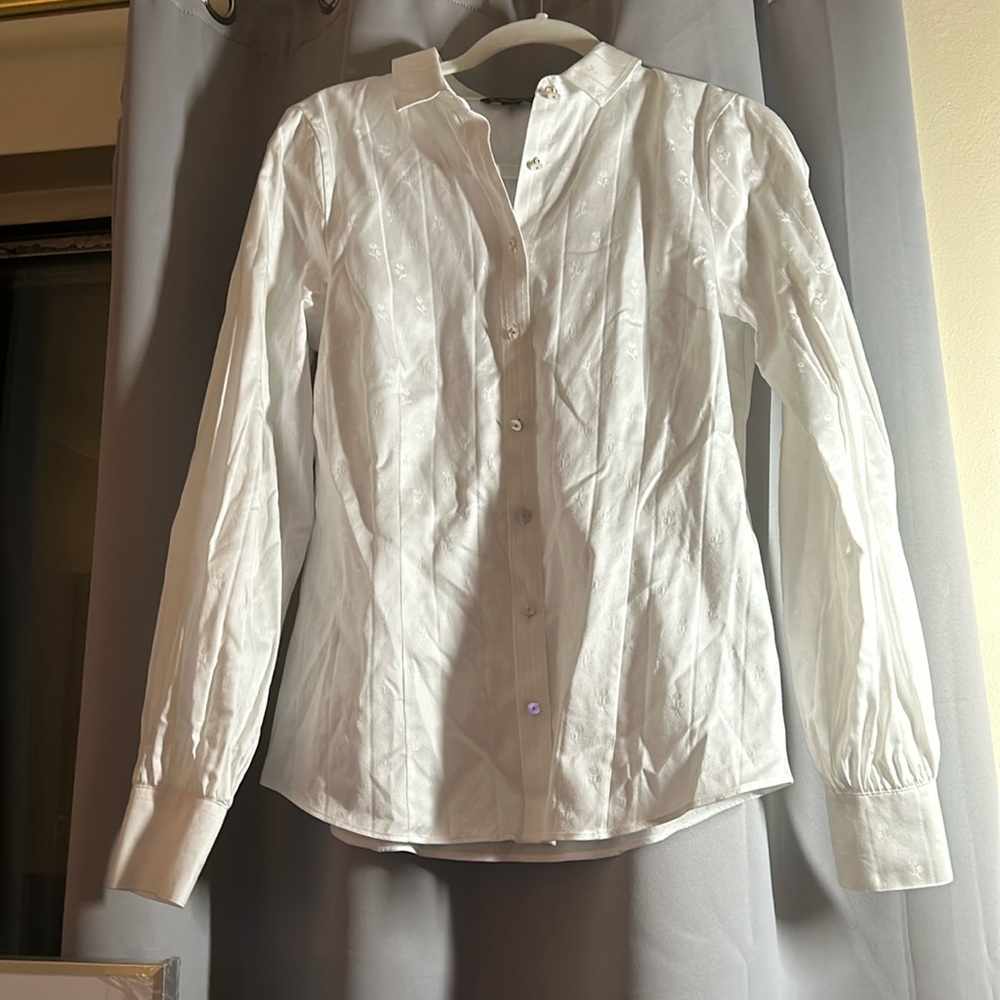 BROOKS BROTHER- WHITE BUTTON DOWN